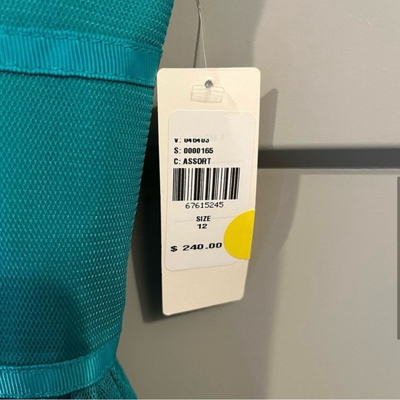 $240 NWT Anthropologie Hutch Sz 12 Square Neck Tulle Maxi Dress Sweetheart Neck - Picture 5 of 10